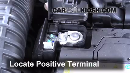 How to Jumpstart a 2012-2016 Hyundai Veloster - 2013 Hyundai Veloster ...